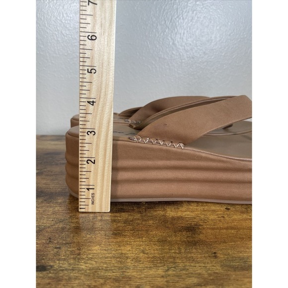 Free People Tan Platform Sandals - Picture 11 of 14